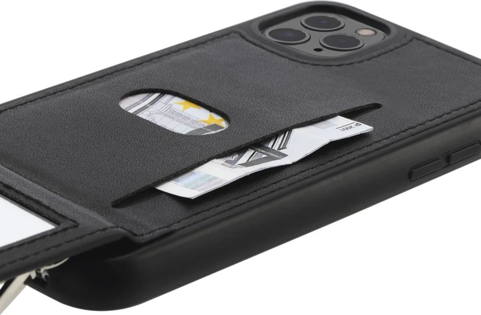 Hama Cross-Body-Cover Mirror für Apple iPhone 12 Pro Max schwarz