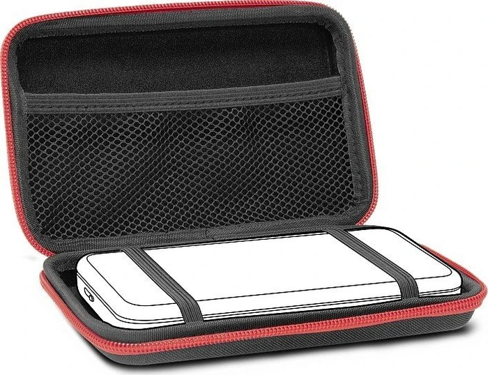 Speedlink Nintendo New 2DS XL Caddy Padded Storage Case Tasche rot (DS)