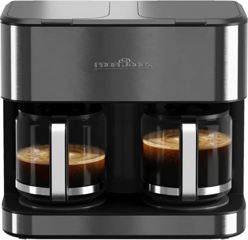 Proficook PC-KAD 1308 Duo-Kaffeemaschine dark inox