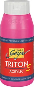 Kreul Solo Goya Triton S Acrylic Acrylfarbe, violettrot, 750ml