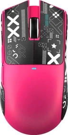 Attack Shark X11SE Wireless Gaming Mouse Berry Red, inkl. Grip Tape, USB/Bluetooth