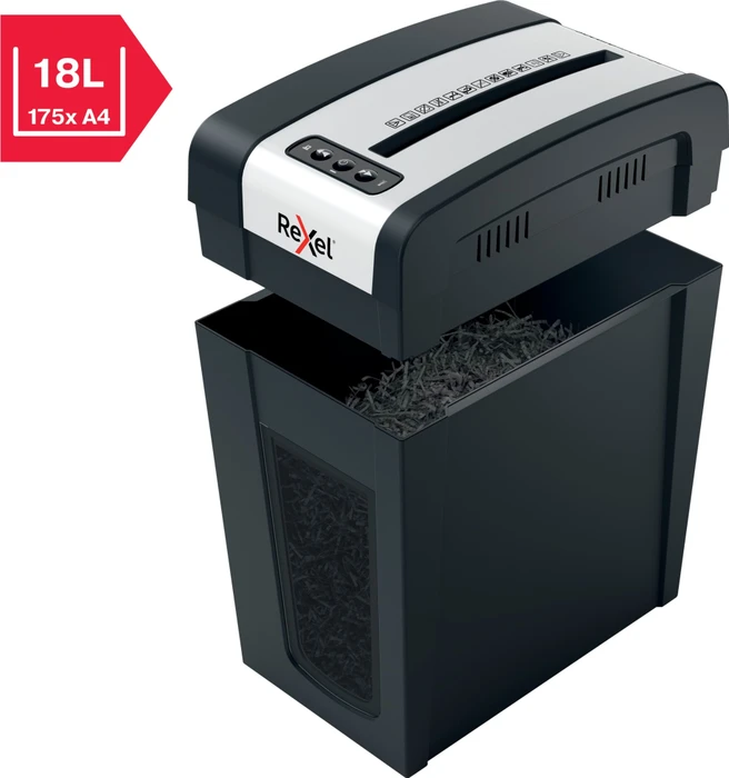 Rexel Secure MC6-SL Slimline Whisper-Shred, 2x15mm