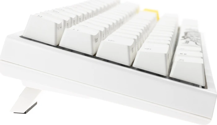 Ducky One 2 Pro Mini, PBT, weiß, LEDs RGB, MX RGB BLUE, USB, US