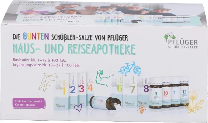 Pflüger Schüßler-Salze 1-27 Haus- und Reiseapotheke