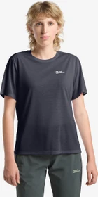 Jack Wolfskin Vonnan S|s Funktionsshirt kurzarm graphite (Damen)