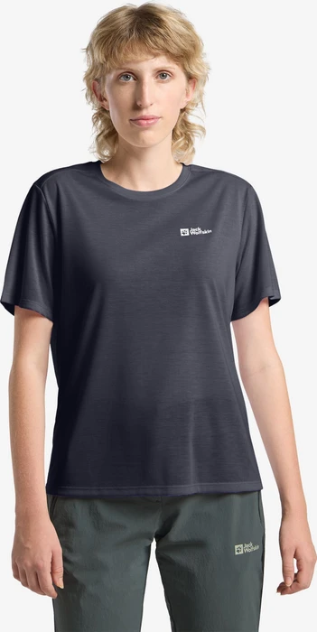 Jack Wolfskin Vonnan S|s Funktionsshirt kurzarm graphite (Damen)