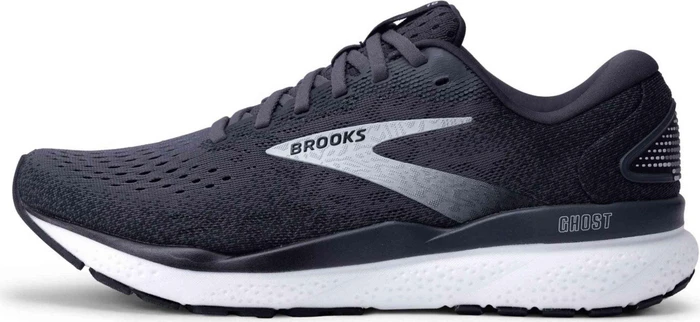 Brooks Ghost 16 schwarz/grau/weiß (Damen)