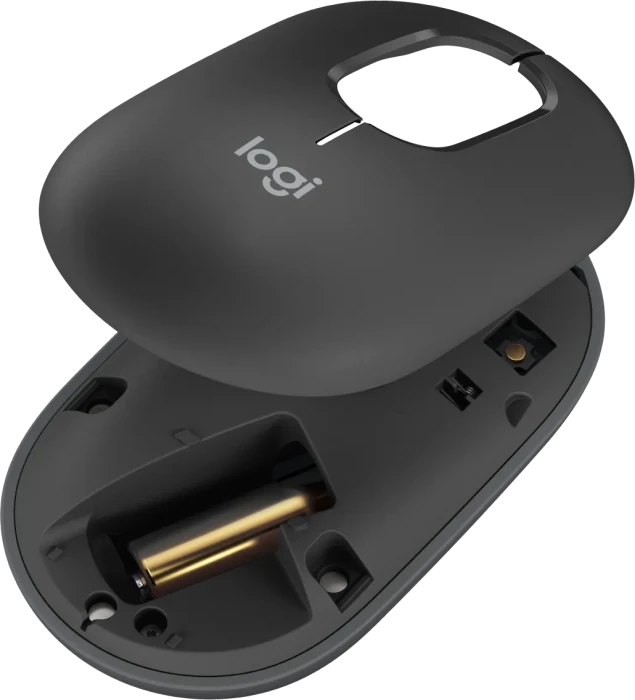 Logitech POP Wireless Mouse, Graphite, Logi Bolt, USB/Bluetooth