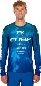Cube MTB X Actionteam Trikot langarm blue'n'green (Herren)