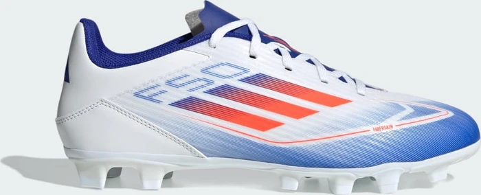adidas F50 Club FxG cloud white/solar red/lucid blue