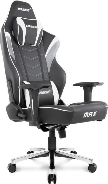 AKRacing Master Max Gamingstuhl, schwarz/grau/weiß