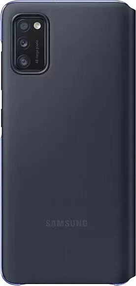 Samsung S-View Wallet Cover für Galaxy A41 schwarz