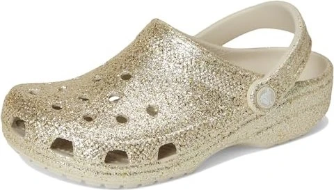 Crocs Classic Chunky Glitter Clog (Junior)