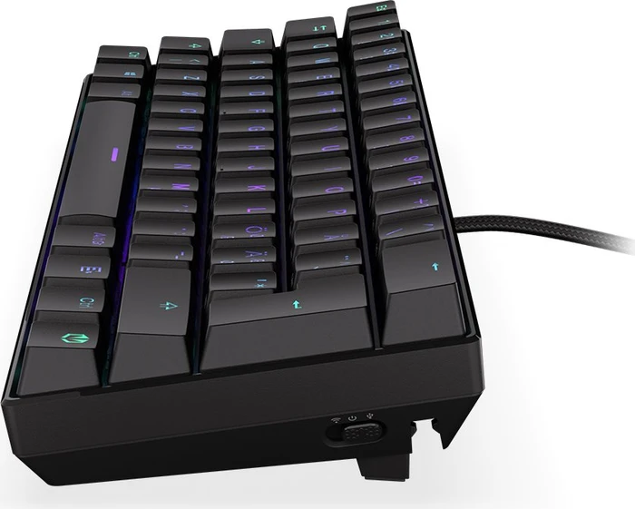 Endorfy Thock Compact Wireless Red, PBT, LEDs RGB, hot-swap, Kailh Box RED, USB/Bluetooth, ND