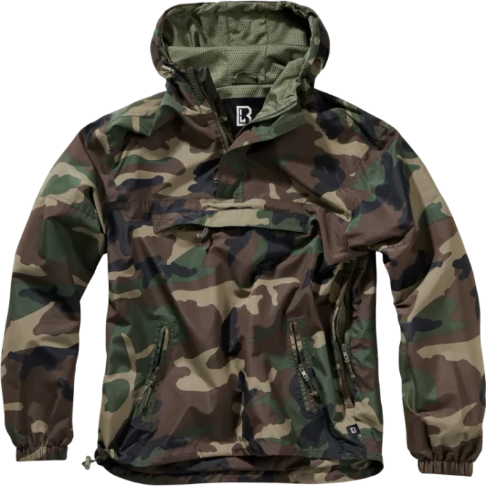 Brandit Windbreaker Summer Anorak woodland (Herren)