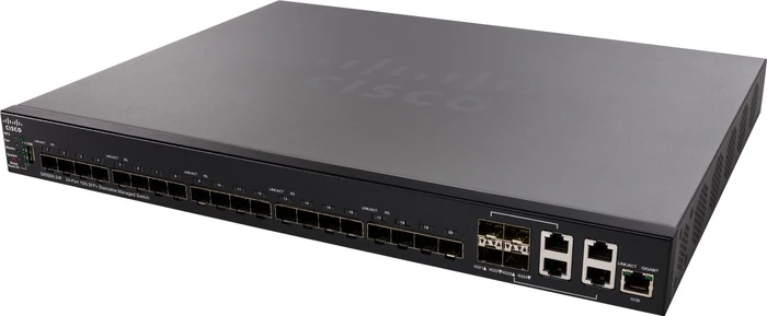 Cisco SX550X Rackmount 10G Managed Switch, 20x SFP+, 4x RJ-45/SFP+