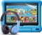 Amazon Fire HD 8 KFONWI 2020, ohne Werbung, blau, 32GB, inkl. BuddyPhones PlayTime Headset und Displayschutzfolie, Kids Edition Vorschaubild