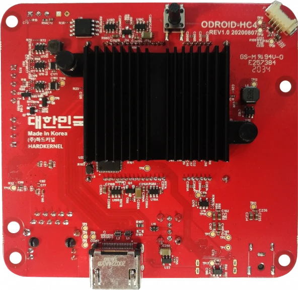 Hardkernel ODROID HC4 SBC Dockingstation, USB-A 2.0/Gb LAN