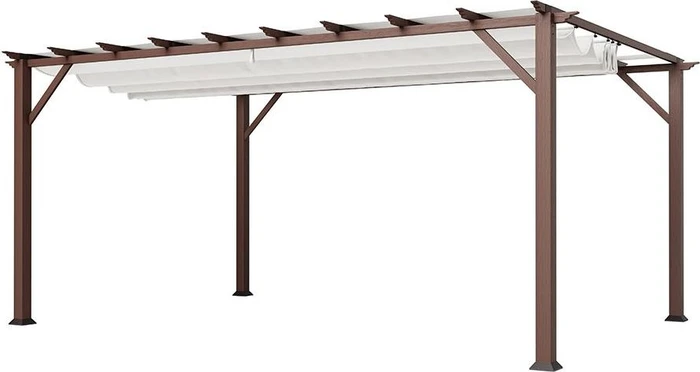 Paragon Florence Pergola 505x350x235cm braun