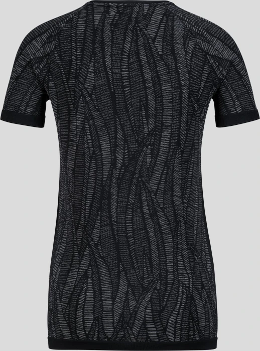 Odlo Zeroweight Ceramicool Funktionsshirt kurzarm black/space dye (Damen)