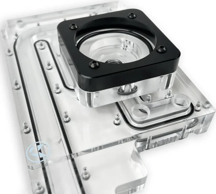 Stealkey Customs Fractal Design North x Stealkey D4 Distro-Plate, Verteilerplatte