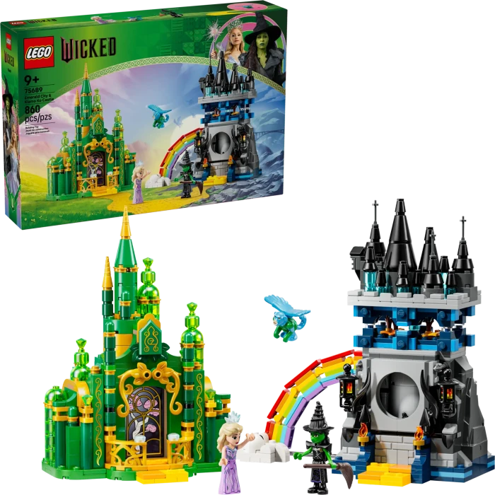 LEGO Wicked 75689 Emerald City & Kiamo Ko Castle Image