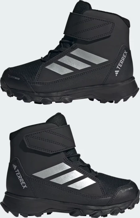adidas Terrex Snow CF Climawarm core black/matte silver (Junior)