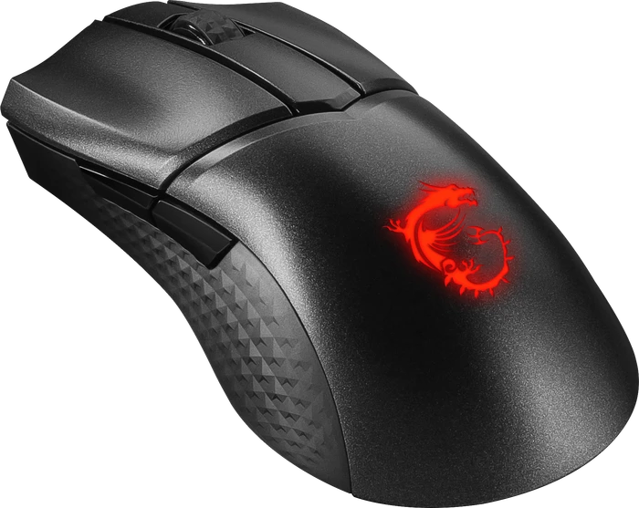 MSI Clutch GM31 Lightweight Wireless Gaming Mouse schwarz, USB