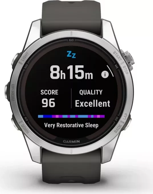 Garmin Fenix 7S Pro Solar graphit