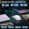 Ajazz AJ159 V2 MC Wireless Gaming Mouse mit Akku-Ladestation, weiß, inkl. Grip Tape, USB/Bluetooth Vorschaubild