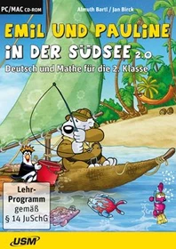 Emil und Pauline in der Südsee 2.0 - Deutsch und Mathe für die 2. Klasse (PC)