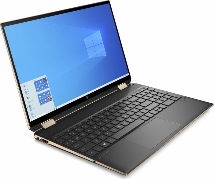 HP Spectre x360 Convertible 15-eb0036ng, Nightfall Black, Core i7-10750H, 16GB RAM, 2TB SSD, GeForce GTX 1650 Ti Max-Q, DE