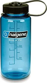 Nalgene Wide Mouth Sustain Trinkflasche 473ml blau