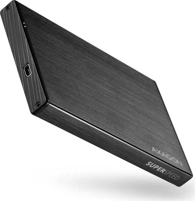 Axagon Aline Box Festplattengehäuse, schwarz, 2.5", USB 3.0 Mini-B