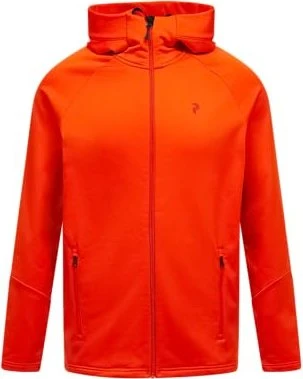 Peak Performance Rider Essentials Midlayer Zip Hood Jacke solar burst (Herren)