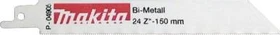 Makita BIM Metall Säbelsägeblatt 24TPI, 130x0.9mm, 20 Stück