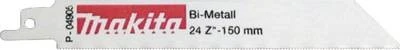 Makita BIM Metall Säbelsägeblatt 24TPI, 130x0.9mm, 20 Stück