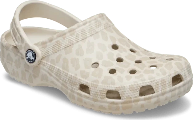 Crocs Classic Animal almond tint/leopard (Damen)