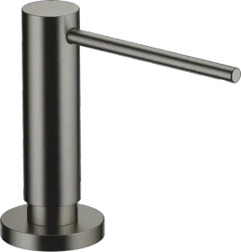 Dornbracht Spender mit Rosette dark platinum gebürstet