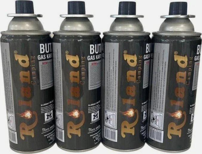 Roland Germany Butan 227g 8er Set Gas Kartusche
