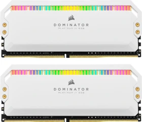 Corsair Dominator Platinum RGB White UDIMM 16GB Kit, DDR4-3200, CL16-18-18-36