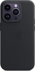 Apple Leder Case mit MagSafe für iPhone 14 Pro Mitternacht