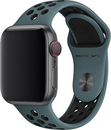 Apple Nike Sportarmband S/M und M/L für Apple Watch 40mm celestial teal/schwarz