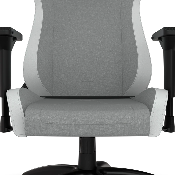 Corsair TC200 Soft Fabric Gamingstuhl, hellgrau/weiß