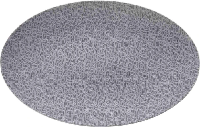 Seltmann Weiden Life Fashion 25675 Servierplatte oval 40x26cm elegant grey