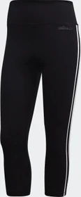 adidas Design 2 Move 3-Streifen Hose 3/4 schwarz/weiß (Damen)