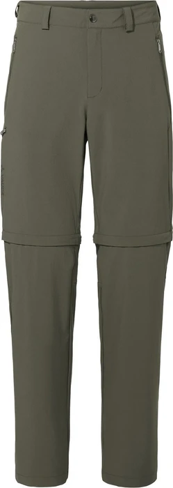 Vaude Farley Stretch T-Zip III Zip-Off Hose lang khaki uni (Herren)
