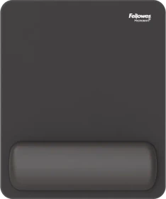 Fellowes Breyta Mausepad mit Handgelenkauflage, 240x200mm, schwarz