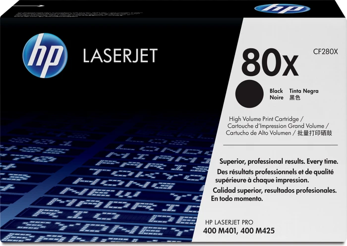 HP Toner 80X schwarz