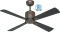 CasaFan Eco Neo III 103 BZ-SW/TK WiFi Deckenventilator schwarz/teak Vorschaubild